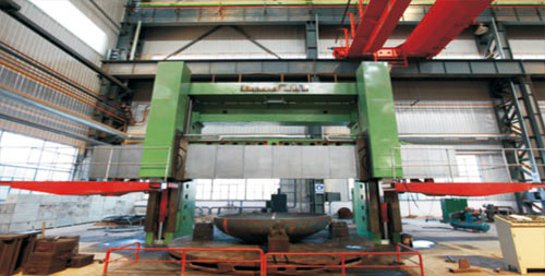 Overloaded CNC Vertical Lathe