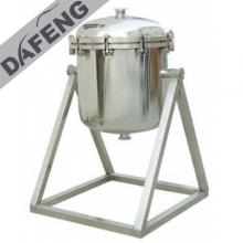 Titanium filter cartridge vessel