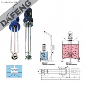 High speed shearing emulsification tank