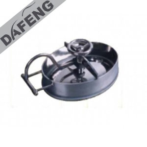 Push type oval manhole