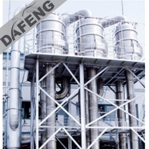 Double forced circulation evaporator