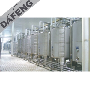 Jacketed mixer tank