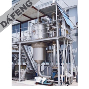 Single-effect falling-film concentrator