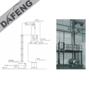 Alcohol distillation tower